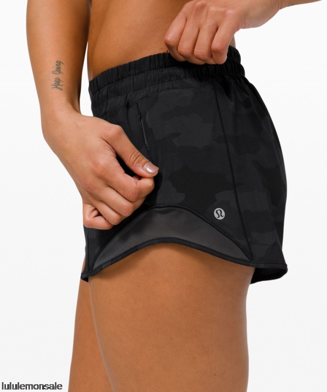 Lululemon Damen DELULU346 | Lululemon Deutschland Tiefkohle Hotty Hot Low-rise Gefüttert Kurz 25